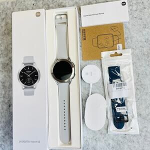 NIB XIAOMI Smart Watch S3 Bezel Design 1.43  Silver  Bluetooth + Extras!